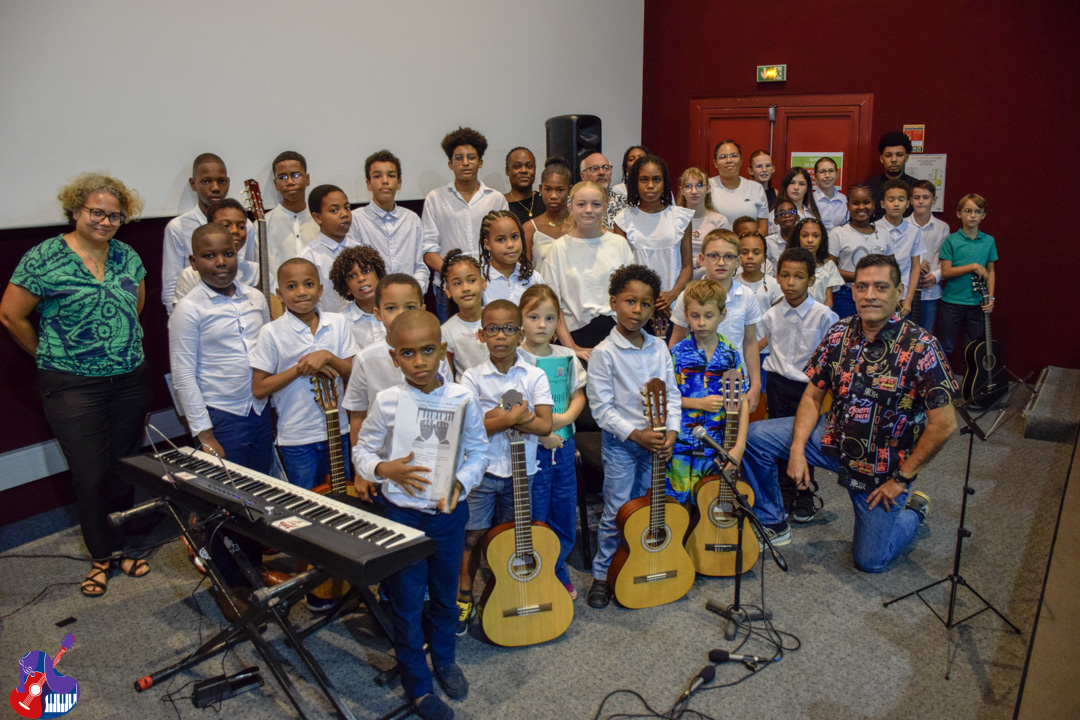 Récital exceptionnel, réunissant les élèves de piano et de guitare pour célébrer la clôture de l’atelier 2025‑2026